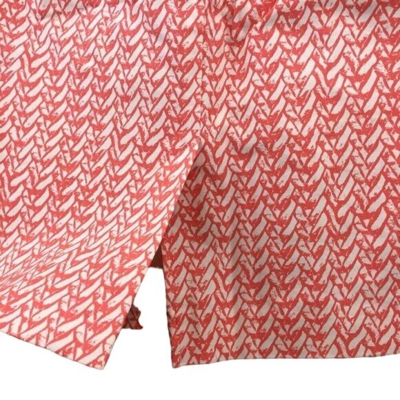 Cynthia Rowley Size 4 Pencil Skirt Abstract Geometric Career Knee Length - Picture 4 of 7